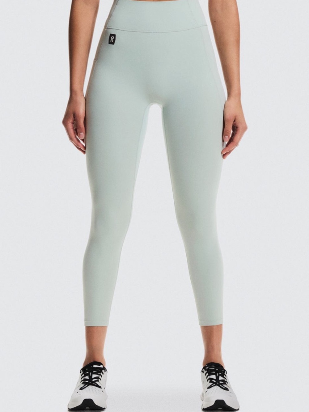 On Running High-Waist 7/8 Studio Leggings in Mineral